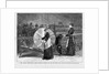 The Atlanta International Cotton Exposition - Spinning, old and new styles. From a sketch by Horace Bradley by Anonymous