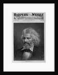 Harper's Weekly Magazine Cover with Portrait of Frederick Douglass by Anonymous