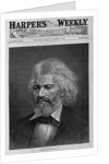 Harper's Weekly Magazine Cover with Portrait of Frederick Douglass by Anonymous