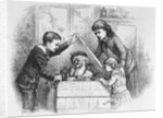 A Christmas Box Magazine Illustration by Thomas Nast