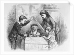 A Christmas Box Magazine Illustration by Thomas Nast