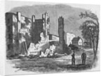 Drawing of Men Fighting by Anonymous