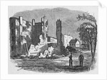 Drawing of Men Fighting by Anonymous
