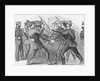 Illustration of Policemen Practicing Club Exercises by Anonymous