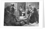 Illustration of Burglars Drinking Stolen Alcohol by Anonymous