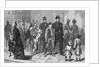 Illustration of Police Arresting a Man in Manhattan by Anonymous