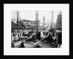 Fishing Boat Sitka and Others Moored at Seattle Docks by Anonymous