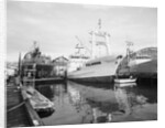 Pelagos Docked at Rowe Machine Works by Anonymous