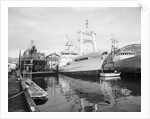 Pelagos Docked at Rowe Machine Works by Anonymous