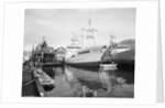 Pelagos Docked at Rowe Machine Works by Anonymous