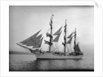 Danish Schooner Danmark by Anonymous