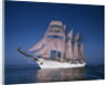 Sailing Ship Esmeralda in Puget Sound by Anonymous