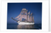 Sailing Ship Esmeralda in Puget Sound by Anonymous