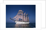 Sailing Ship Esmeralda in Puget Sound by Anonymous