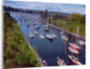 Sailboats in Opening Day Yacht Parade by Anonymous