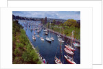 Sailboats in Opening Day Yacht Parade by Anonymous