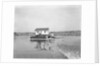 Tugboat Guiding a Scow by Anonymous