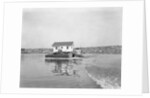 Tugboat Guiding a Scow by Anonymous