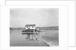 Tugboat Guiding a Scow by Anonymous