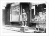 Statue of Indian in Front of Cigar Store by Anonymous