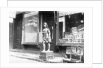 Statue of Indian in Front of Cigar Store by Anonymous