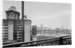 Brooklyn Bridge and Manhattan Skyline by Anonymous