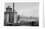 Brooklyn Bridge and Manhattan Skyline by Anonymous