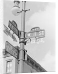 Street Light With Signs by Anonymous