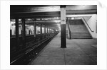 Empty Subway Station at 181st Street by Anonymous