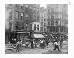 Men Working on Canal Street by Anonymous