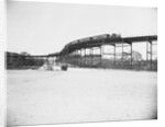 Elevated Railway Running Along Central Park by Anonymous