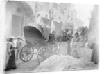 Poor Crowded Street in Italy by Anonymous