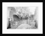 Poor Crowded Street in Italy by Anonymous
