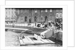 Women Washing Clothes in Canal by Anonymous