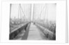 Walkway on Brooklyn Bridge by Anonymous