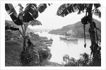 Ships in the Panama Canal by Anonymous