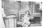 Children Sitting in a Doorway by Anonymous