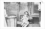 Children Sitting in a Doorway by Anonymous