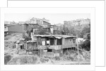 Shacks of Hillside Slum by Anonymous