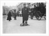 Policeman with Dog by Anonymous