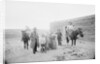 Portrait of Family in Front of Ranch by Anonymous