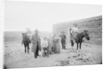 Portrait of Family in Front of Ranch by Anonymous