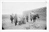 Portrait of Family in Front of Ranch by Anonymous