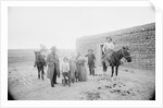 Portrait of Family in Front of Ranch by Anonymous
