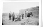 Portrait of Family in Front of Ranch by Anonymous