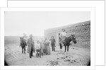 Portrait of Family in Front of Ranch by Anonymous