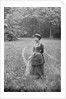 Woman in Wooded Meadow by Anonymous
