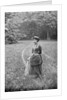 Woman in Wooded Meadow by Anonymous