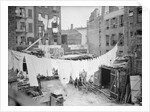 Clothesline and Tenements by Anonymous