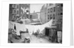 Clothesline and Tenements by Anonymous